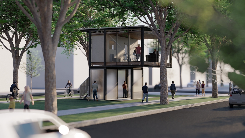 View From Rothschild Boulevard